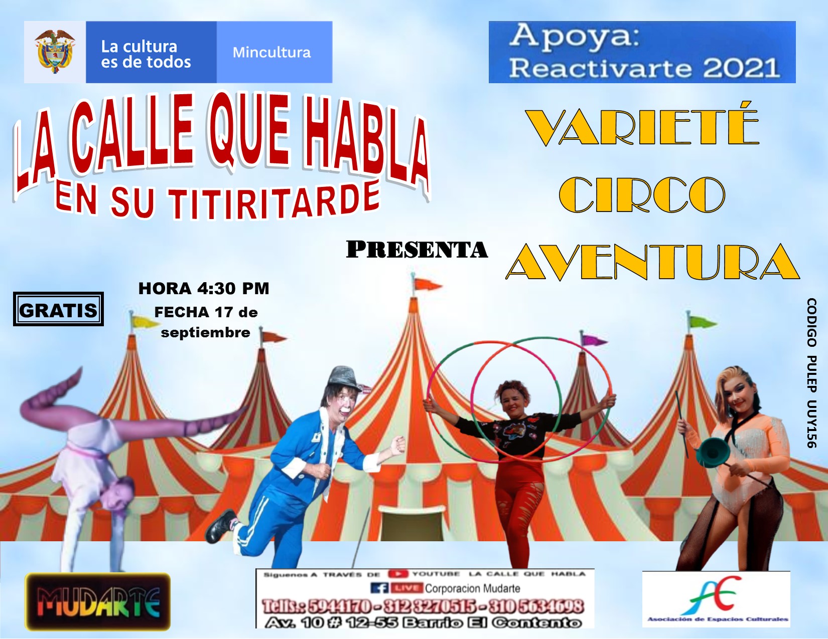 TITIRITARDE "Varieté Circo Aventura"